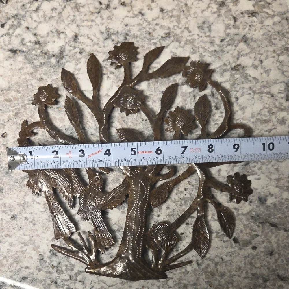 Handmade Tree of Life Metal Wall Art